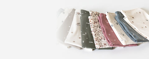 Ultra-soft organic cotton muslin burp cloths for feeding time protection and comfort