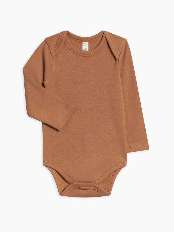 Classic Long Sleeve Bodysuit Baby : One Pieces : Bodysuits : Long Sleeves Colored Organics Baby Long Sleeve Bodysuit - Girls & Boys - Organic