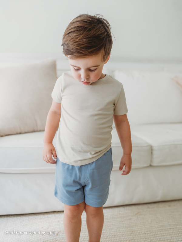 Short Sleeve Crew Baby-Kids : Tops : Tees : Short Sleeves Colored Organics Organic Cotton Baby and Kids Short Sleeve Crew