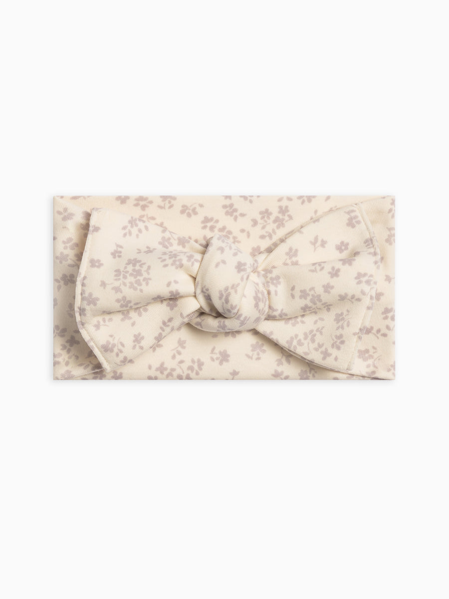 Hattie Bow Wrap Baby : Accessories : Bows : Headbands Colored Organics Organic Cotton Baby and Kids Hattie Bow Wrap