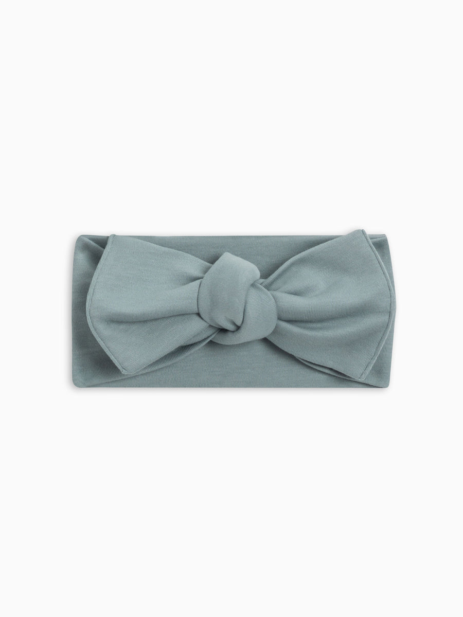 Hattie Bow Wrap Baby : Accessories : Bows : Headbands Colored Organics Organic Cotton Baby and Kids Bow Wrap