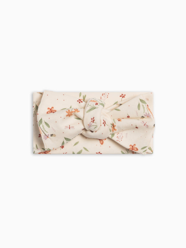 Hattie Bow Wrap - Butterfly / Fog + Mint