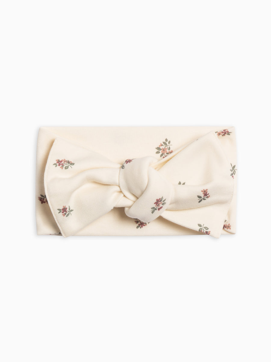 Hattie Bow Wrap Baby : Accessories : Bows : Headbands Colored Organics Organic Cotton Hattie Bow Wrap for Newborn and Baby
