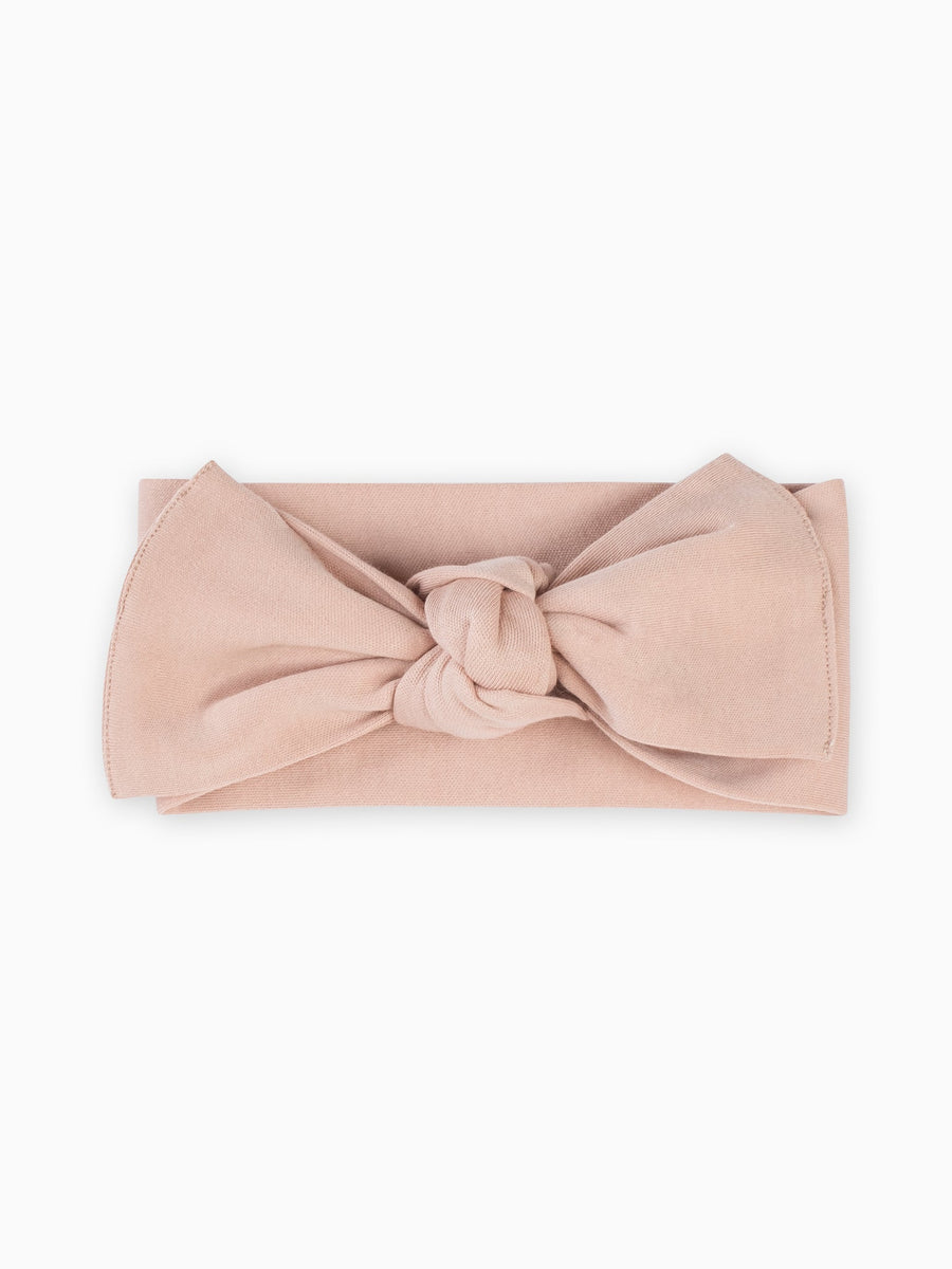 Hattie Bow Wrap Baby : Accessories : Bows : Headbands Colored Organics Organic Cotton Baby and Kids Bow Wrap