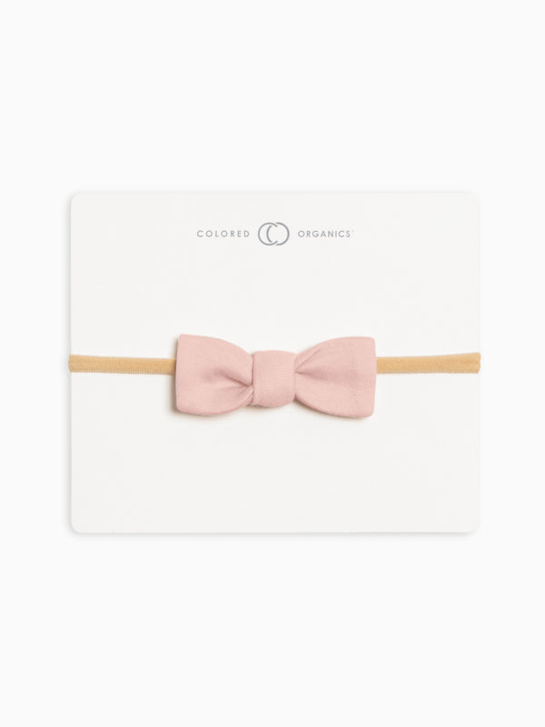 Cotton Dainty Bow Baby : Accessories : Bows : Headbands Colored Organics Organic Cotton Baby and Kids Cotton Dainty Bow