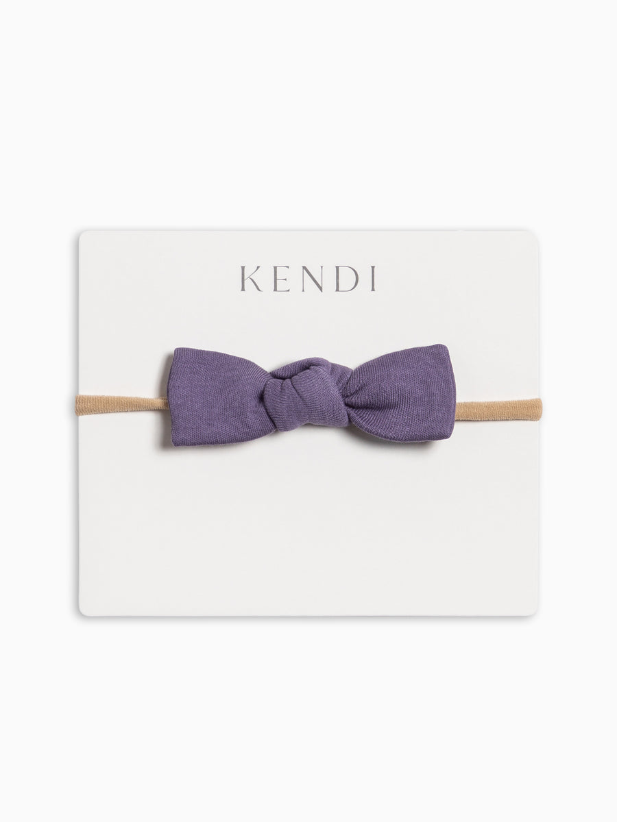 Cotton Dainty Bow - Fireside