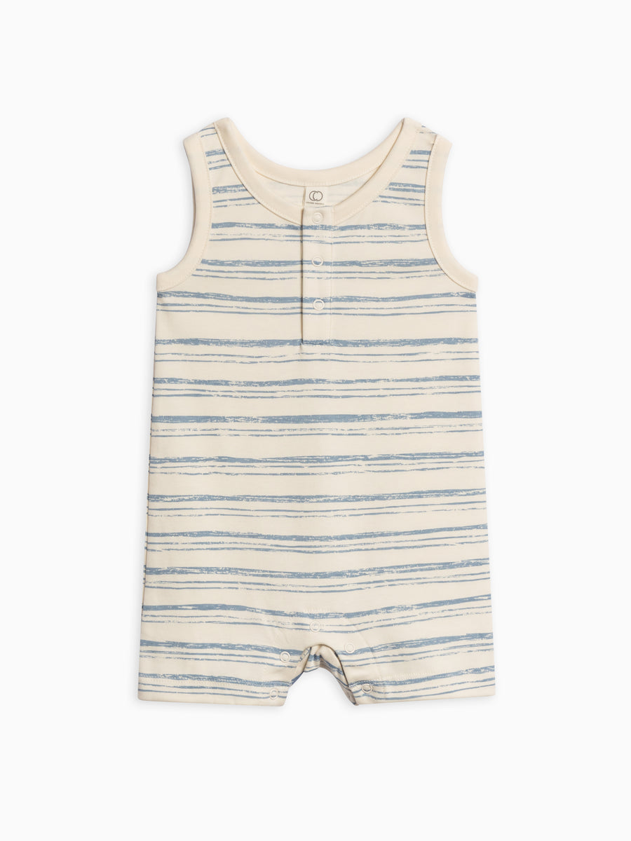 Nile Romper Baby : One Pieces : Rompers : Tanks Colored Organics Organic Cotton Baby Nile Romper