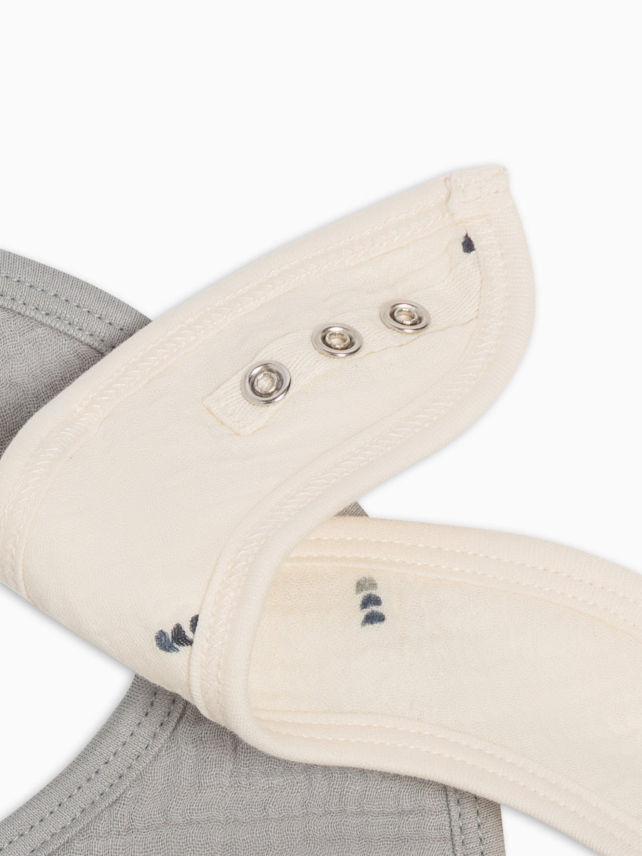 2-Pack Muslin Bibs