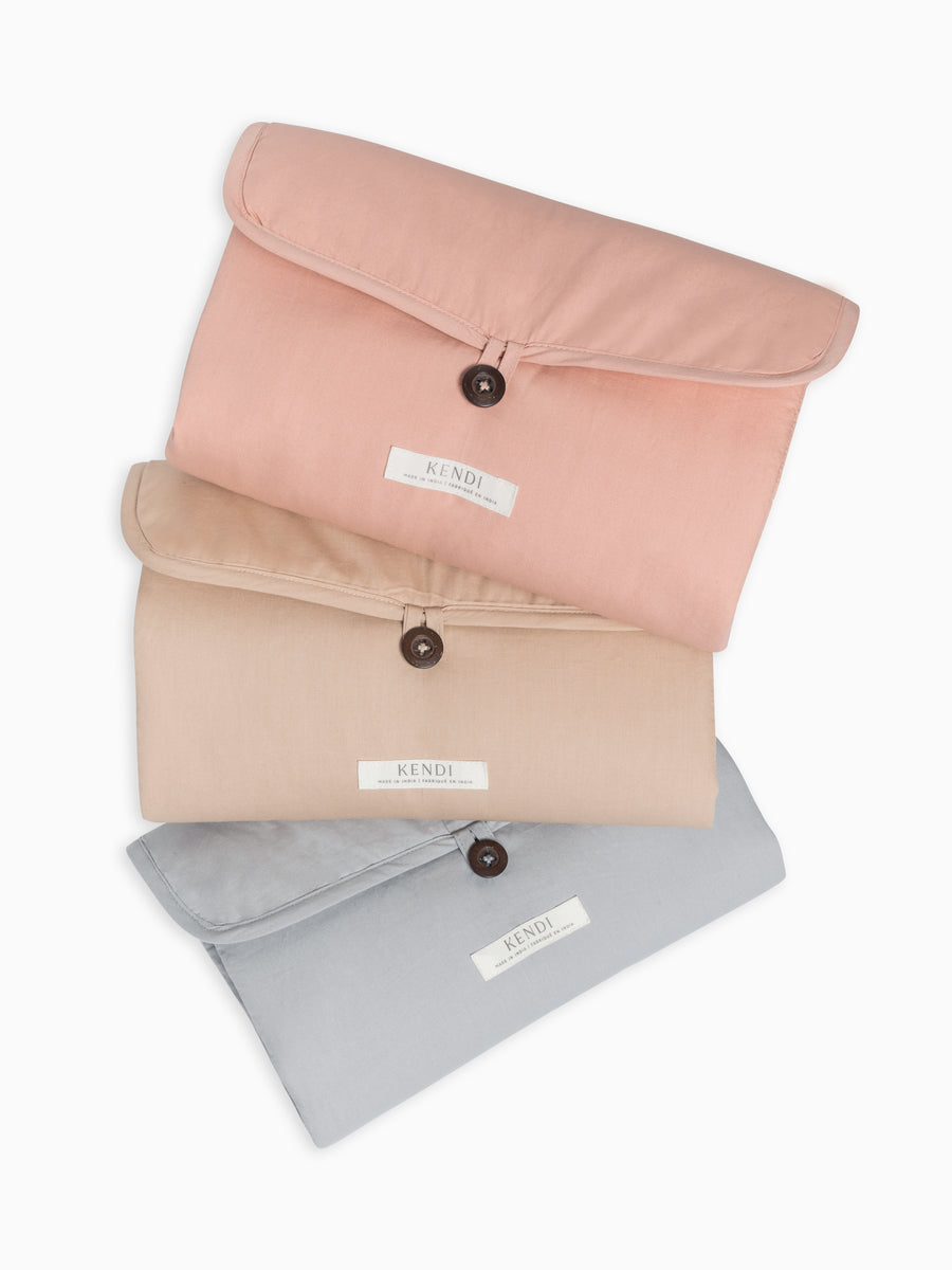 Changing Pad Baby-Kids : Parent : Gear : Travel : Nursery Kendi Organic Cotton Baby Changing Pad