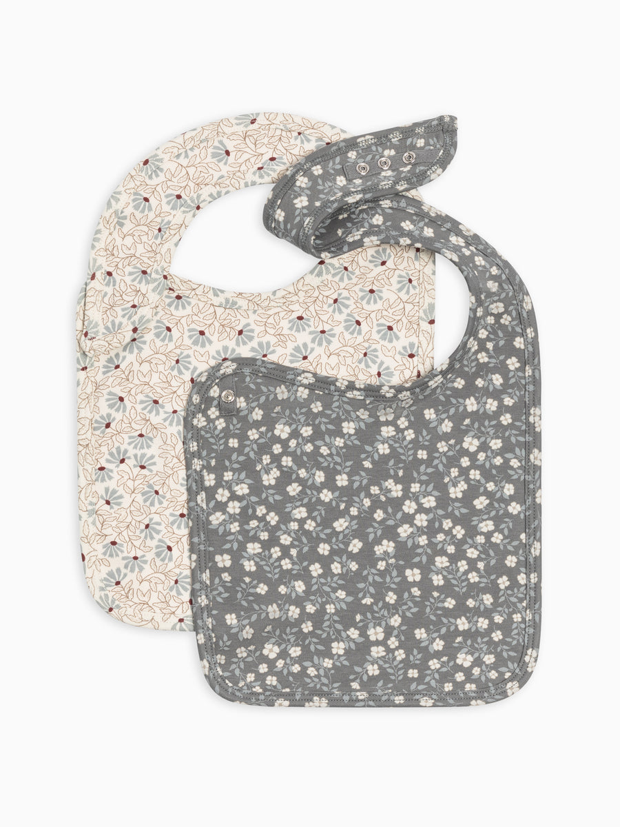 2-Pack Bibs Baby : Gear : Bibs : Feeding Colored Organics Organic Cotton 2-Pack Bandana Bibs for Newborn and Baby - Girl & Boy