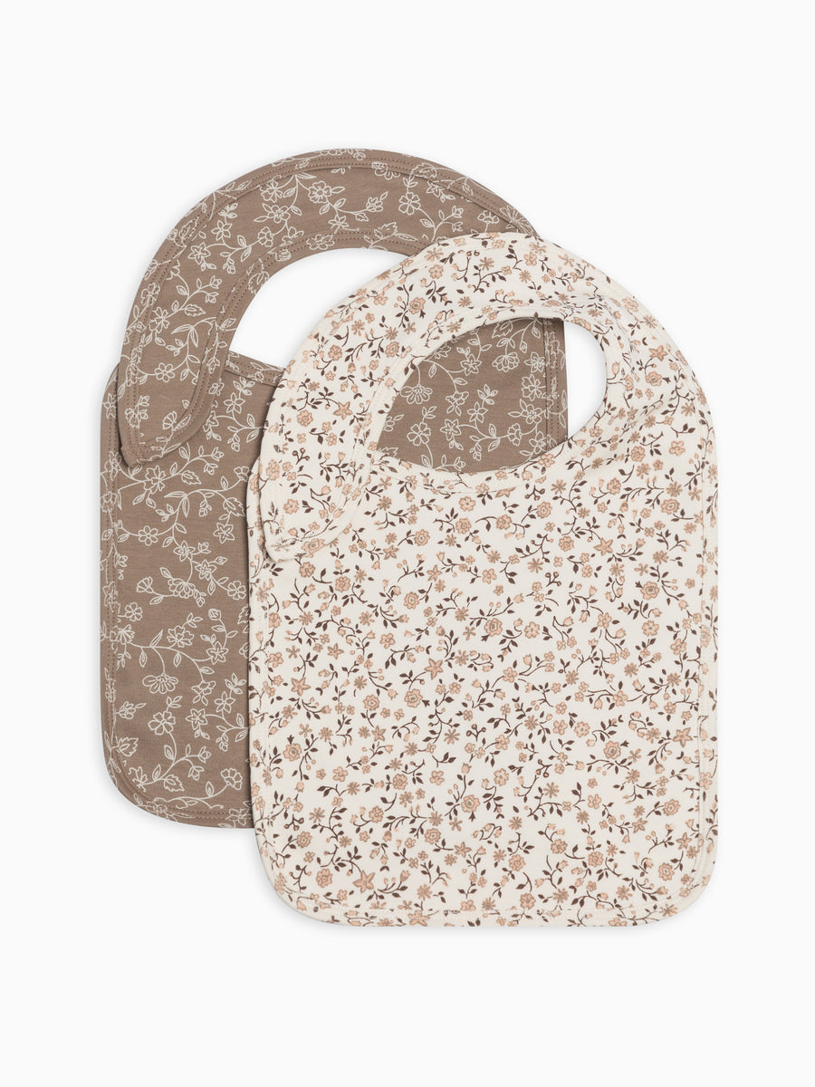 2-Pack Bibs Baby : Gear : Bibs : Feeding Colored Organics Organic Cotton 2-Pack Bandana Bibs for Newborn and Baby - Girl & Boy