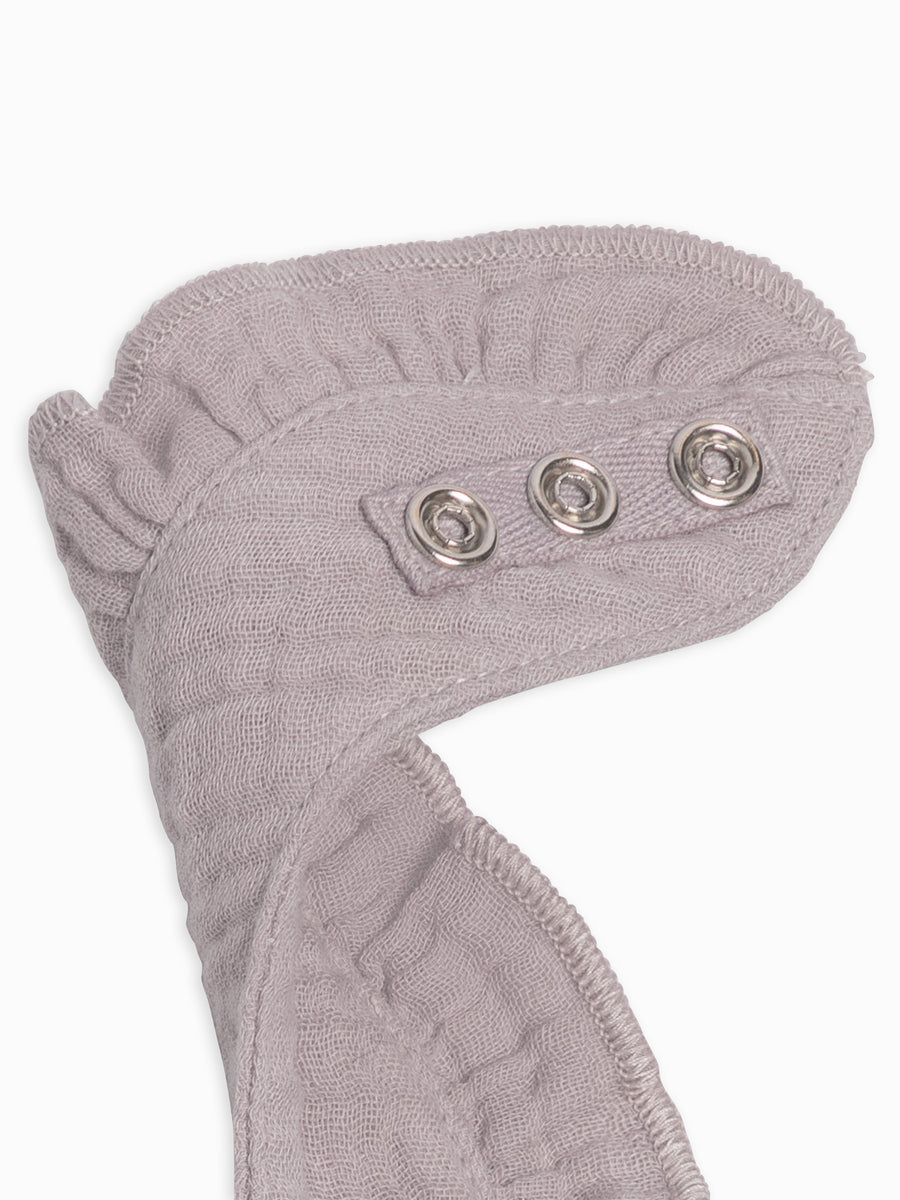 Muslin Ruffle Bib Baby : Gear : Bibs : Feeding Kendi Organic Cotton Baby Muslin Ruffle Bib