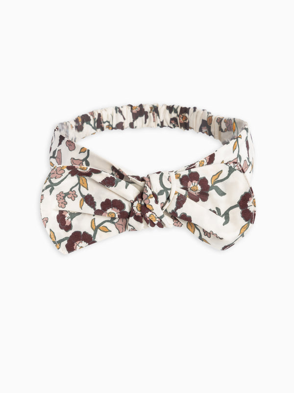 Poplin Bow Headband Baby : Accessories : Bows : Headbands Kendi Organic Cotton Baby and Kids Poplin Bow Headband