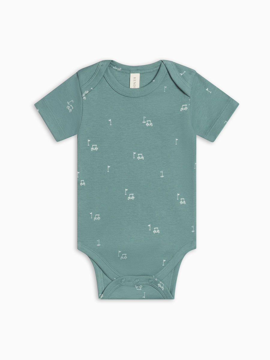 Afton Bodysuit - Fairway / Laguna + Powder