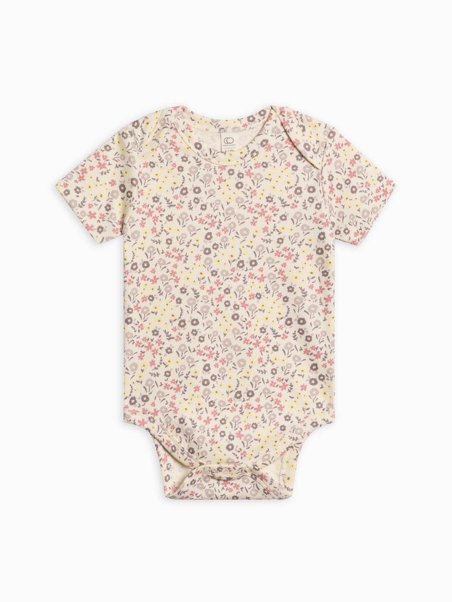 Afton Bodysuit Baby : One Pieces : Bodysuits : Short Sleeves Colored Organics Organic Cotton Baby Afton Bodysuit