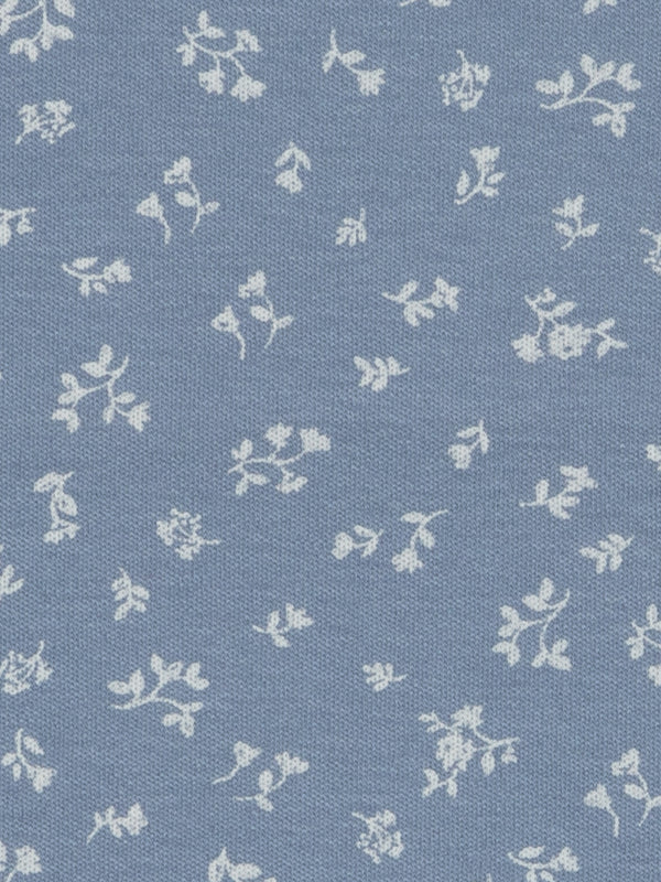 Afton Bodysuit - Isla Floral / Sea + Ivory Baby : One Pieces : Bodysuits : Short Sleeves KENDI by Colored Organics Afton Bodysuit - Isla Floral / Sea + | Colored Organics®