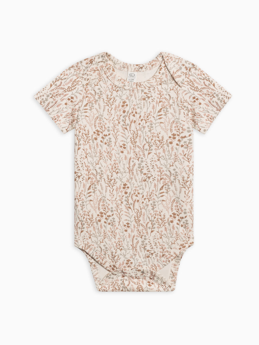 Afton Bodysuit Sale : Baby : One Pieces : Bodysuits : Short Sleeves Colored Organics Organic Cotton Baby Afton Bodysuit