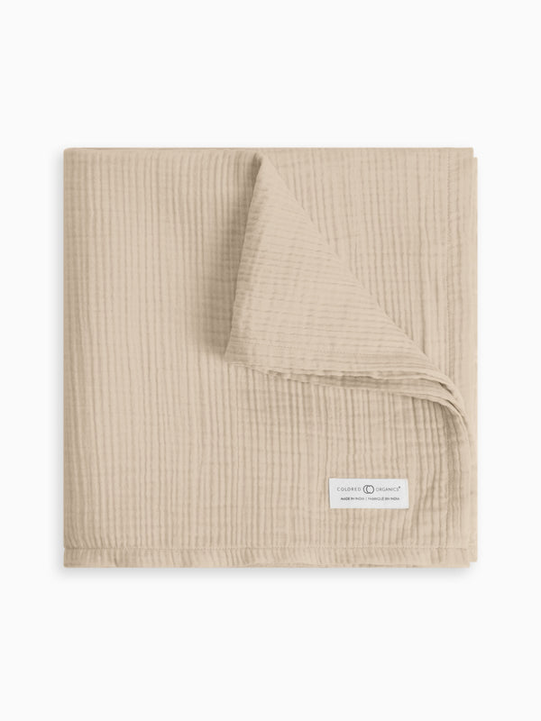 Classic Muslin Swaddle Blanket Baby : Accessories : Swaddle Blankets : Nursery : Blankets KENDI by Colored Organics Organic Muslin Swaddle Blanket, 46 inch | Colored Organics®