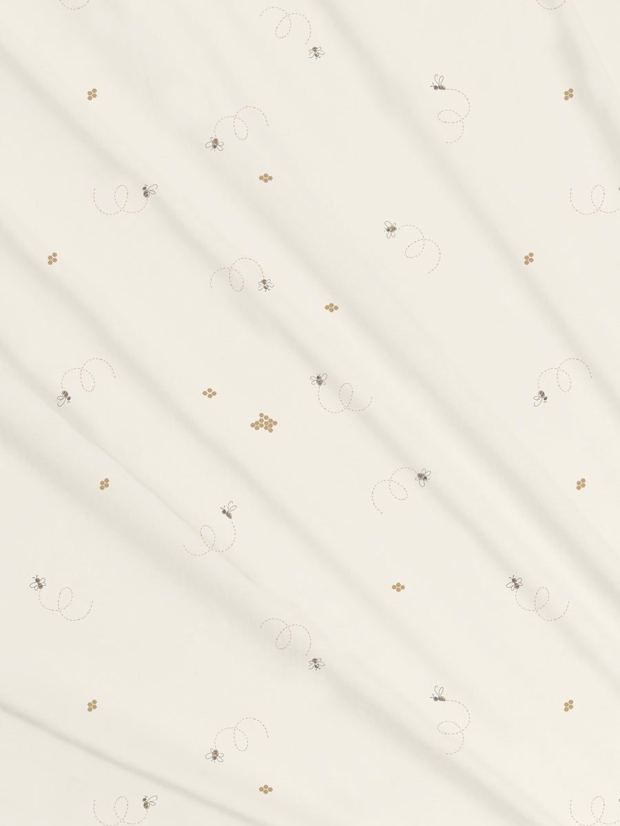 Swaddle Blanket | Bee / Pewter