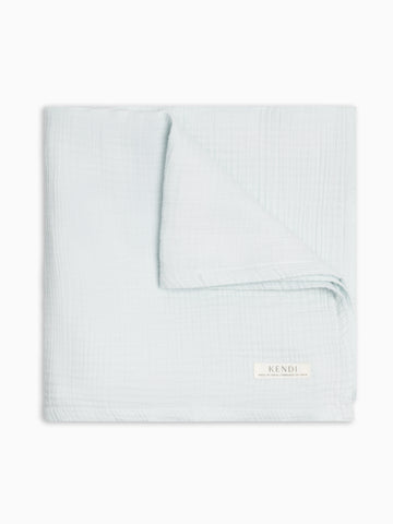 Muslin Swaddle Blanket - Powder