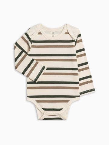 River Bodysuit Baby : One Pieces : Bodysuits : Long Sleeves Colored Organics Organic Cotton River Long Sleeve Bodysuit for Newborn and Baby - Girl & Boy