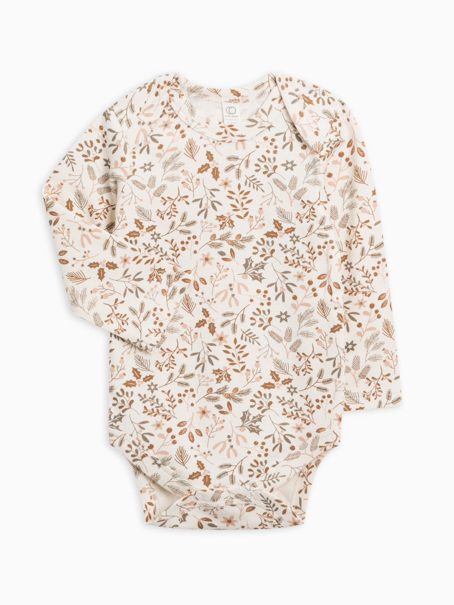 River Bodysuit Baby : One Pieces : Bodysuits : Long Sleeves Colored Organics Organic Cotton River Long Sleeve Bodysuit for Newborn and Baby - Girl & Boy