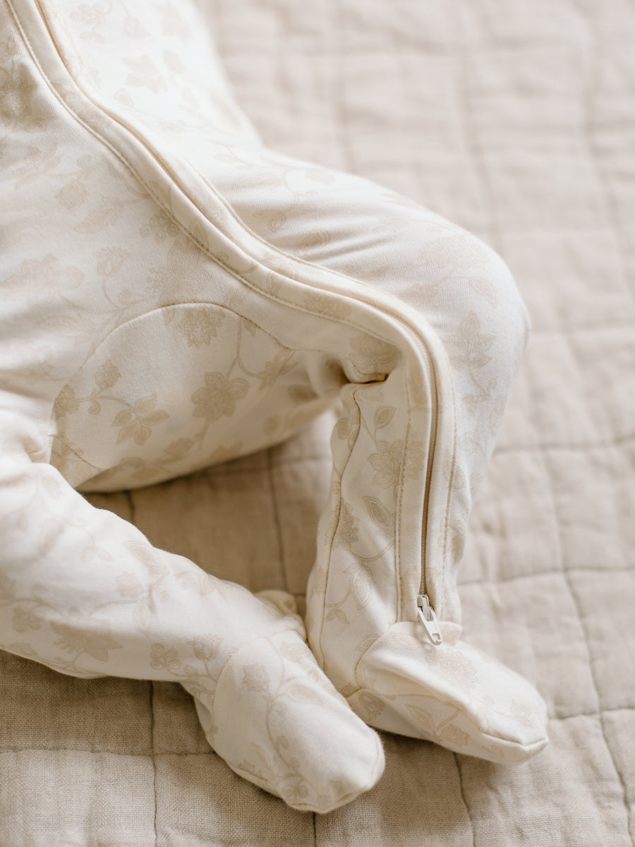 Peyton Zipper Sleeper Baby : One Pieces : Sleepers : Long Sleeves Colored Organics Organic Cotton Baby and Kids 2-Piece Short Sleeve Jammie Set