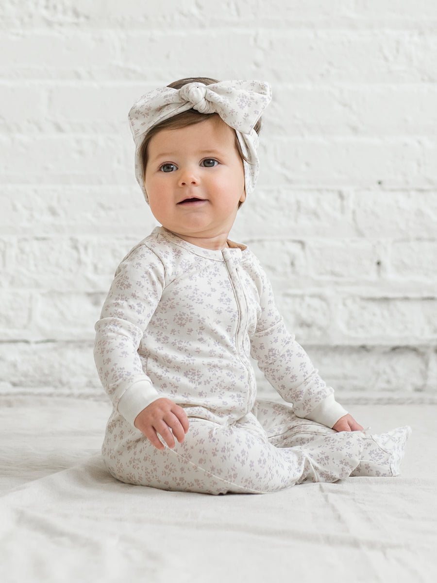 Peyton Zipper Sleeper Baby : One Pieces : Sleepers : Long Sleeves Colored Organics Organic Cotton Baby and Kids 2-Piece Short Sleeve Jammie Set