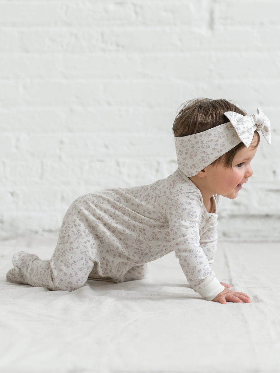 Peyton Zipper Sleeper Baby : One Pieces : Sleepers : Long Sleeves Colored Organics Organic Cotton Baby and Kids 2-Piece Short Sleeve Jammie Set