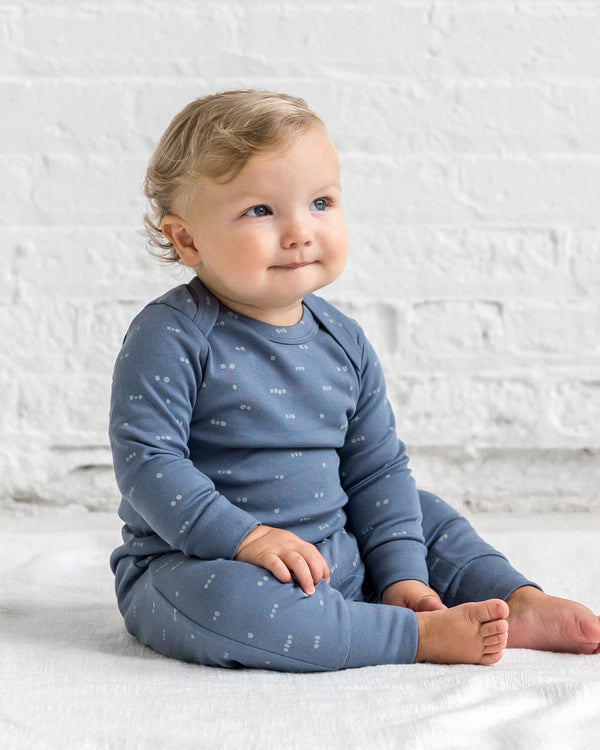 Aspen Romper Baby : One Pieces : Rompers : Long Sleeves Colored Organics Organic Cotton Aspen Romper