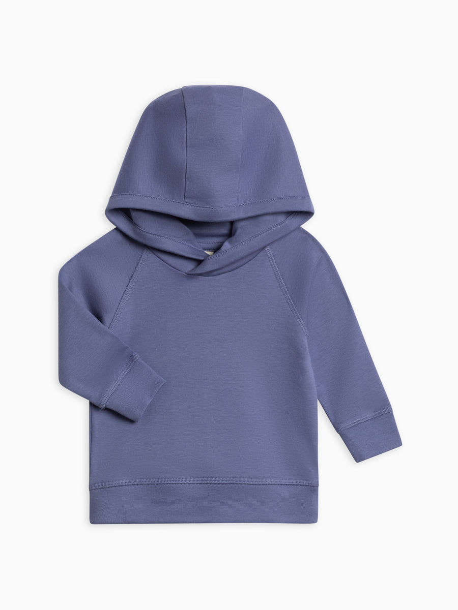 Madison Hooded Pullover Baby-Kids : Tops : Hoodies : Long Sleeves Colored Organics Organic Cotton Baby and Kids Madison Hooded Pullover