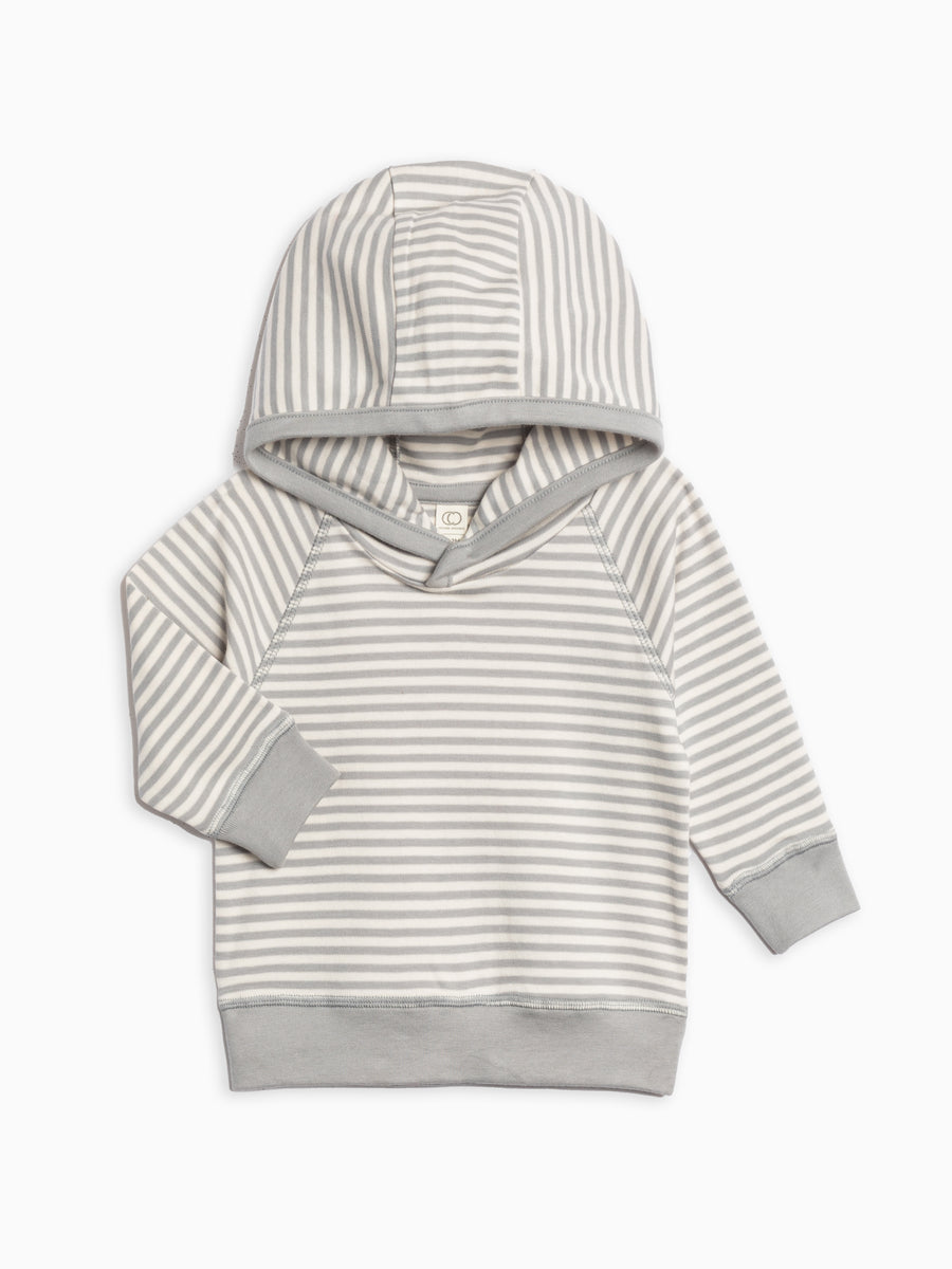 Madison Hooded Pullover Baby-Kids : Tops : Hoodies : Long Sleeves Colored Organics Organic Cotton Baby and Kids Madison Hooded Pullover