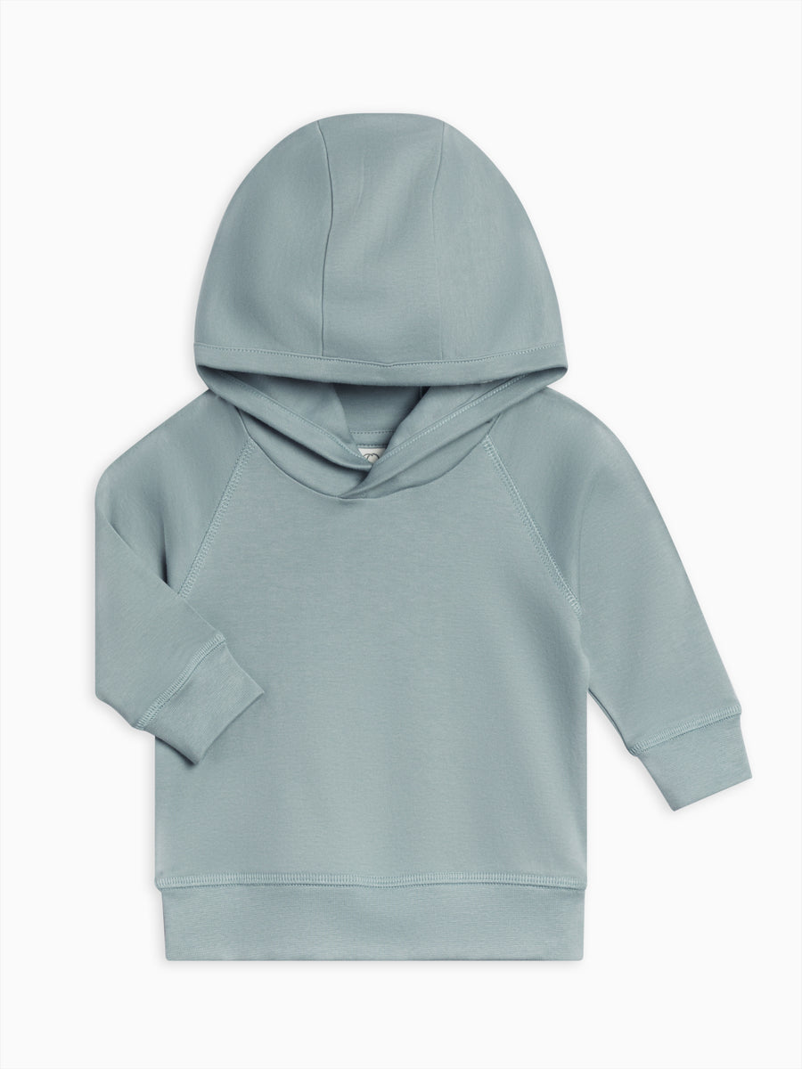 Madison Hooded Pullover Baby-Kids : Tops : Hoodies : Long Sleeves Colored Organics Madison Hoodie Pullover Organic Long Sleeve Baby Top