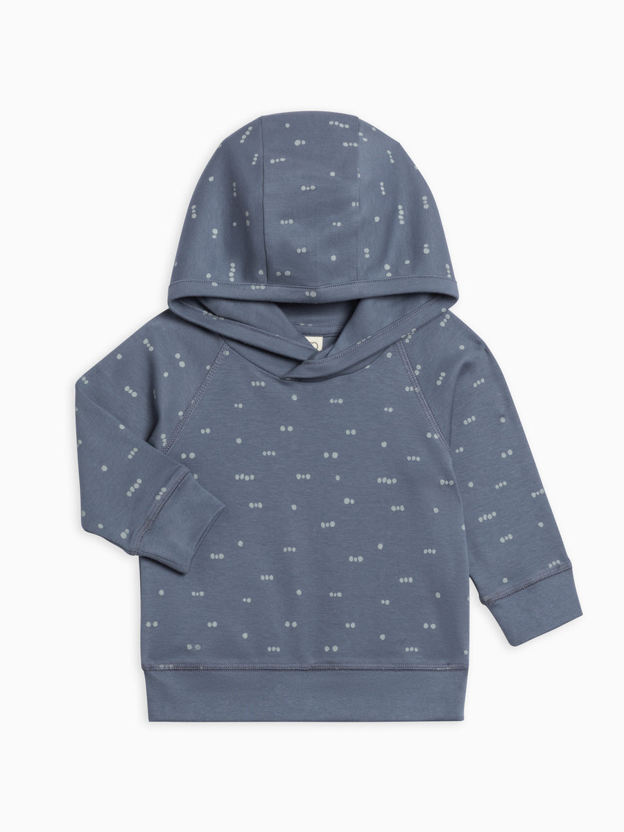Madison Hooded Pullover Baby-Kids : Tops : Hoodies : Long Sleeves Colored Organics Organic Cotton Baby and Kids Madison Hooded Pullover