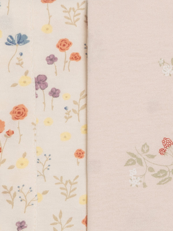 2-Pack Burp Cloths - Margot Floral + Raspberries