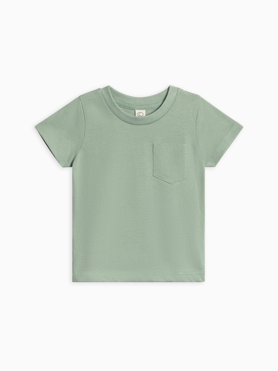 Everest Tee Baby-Kids : Tops : Tees : Short Sleeves Colored Organics Organic Cotton Baby and Kids Everest Tee
