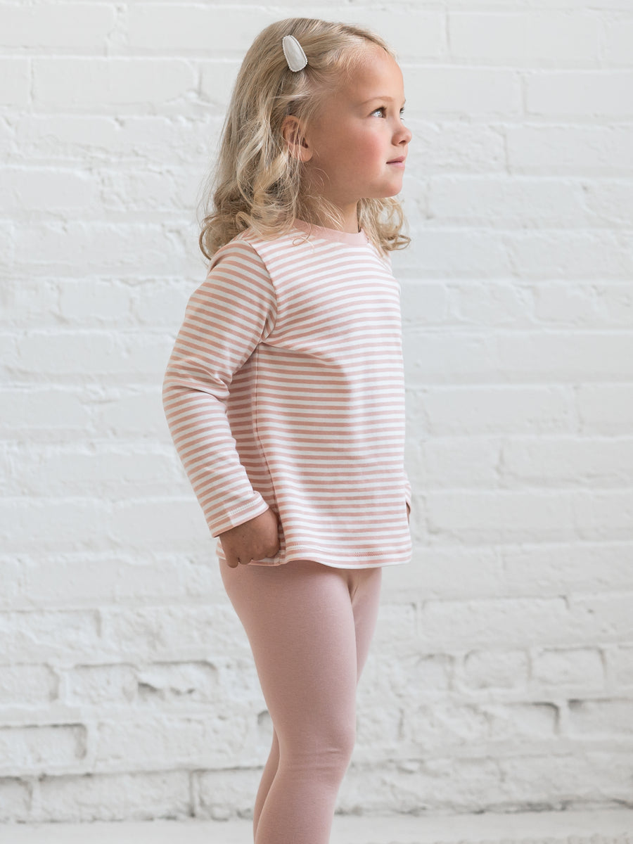 Turk Long Sleeve Crew Baby-Kids : Tops : Tees : Long Sleeves Colored Organics Organic Cotton Baby and Kids Turk Long Sleeve Crew