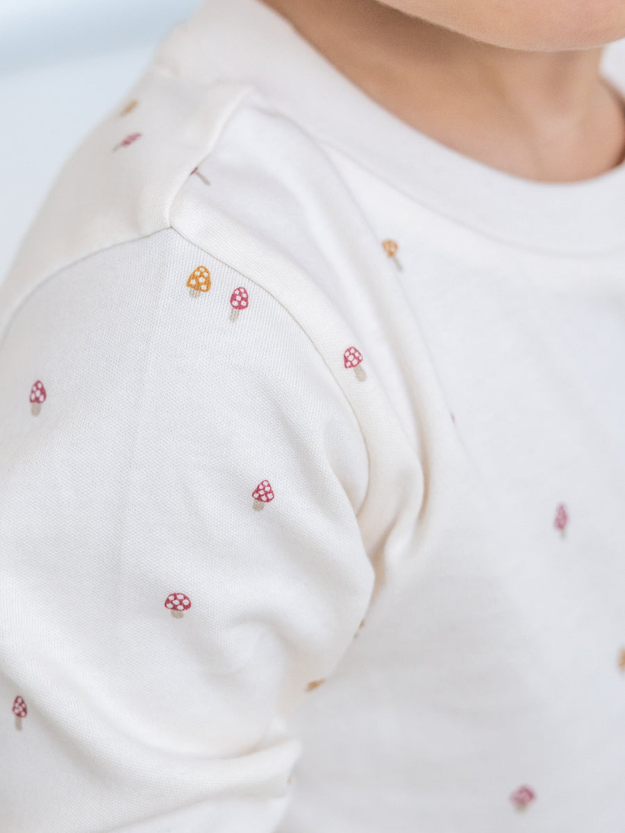 Turk Long Sleeve Crew - Mushroom