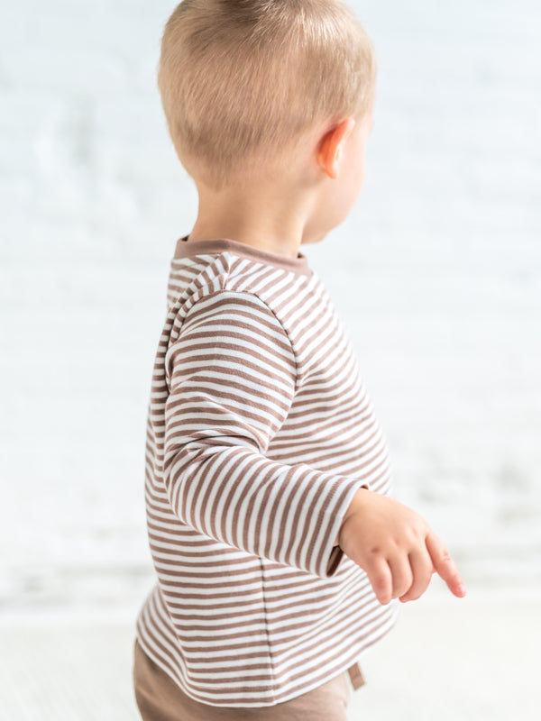 Turk Long Sleeve Crew Sale : Baby-Kids : Tops : Tees : Long Sleeves Colored Organics Organic Cotton Baby and Kids Turk Long Sleeve Crew
