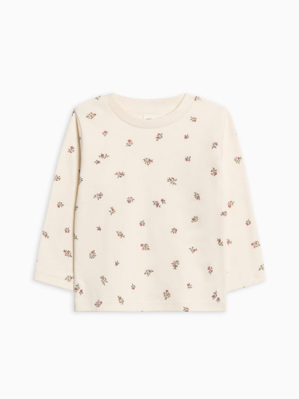 Turk Long Sleeve Crew Baby-Kids : Tops : Tees : Long Sleeves Colored Organics Organic Cotton Baby and Kids Turk Long Sleeve Crew