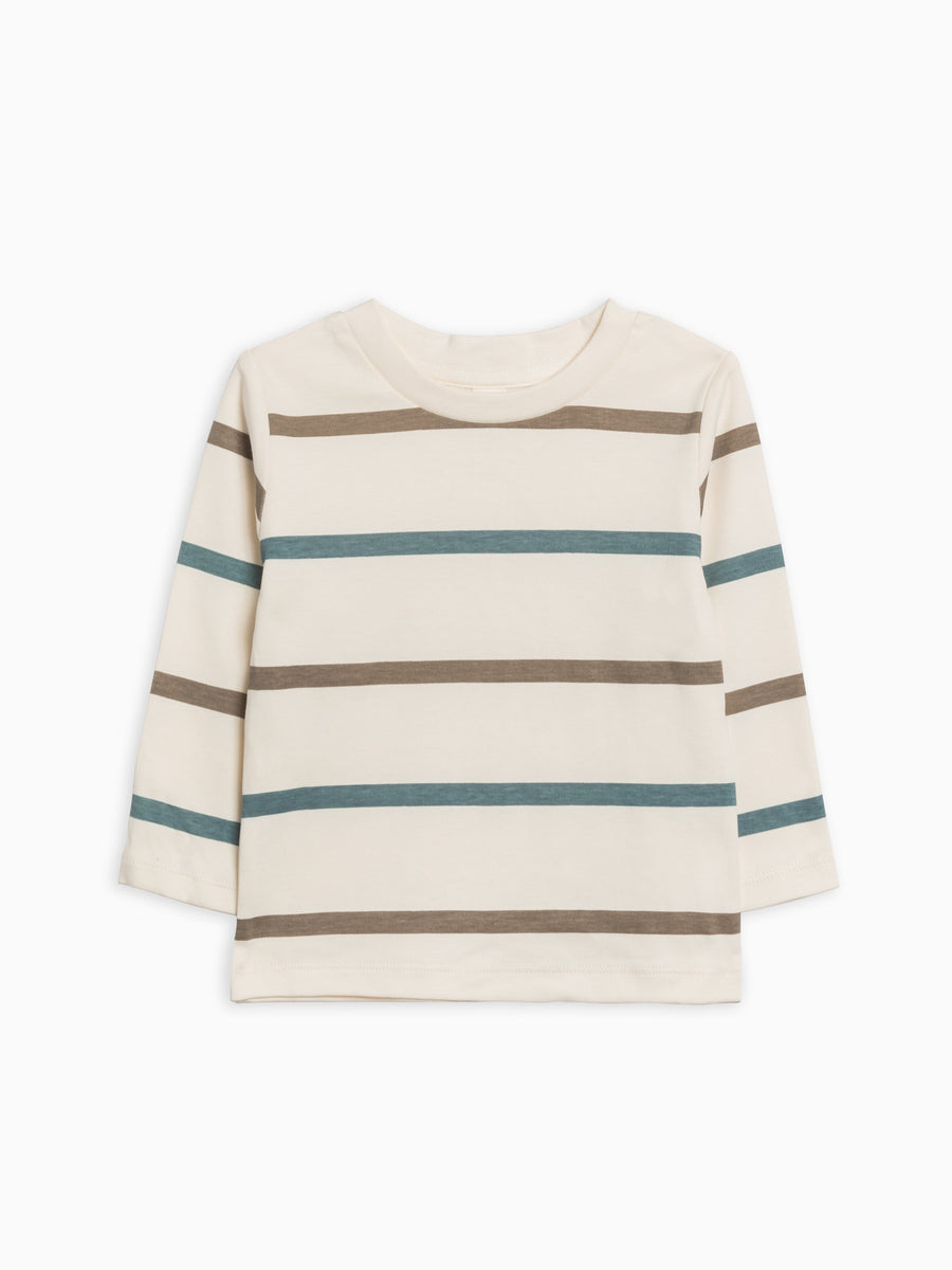Turk Long Sleeve Crew Baby-Kids : Tops : Tees : Long Sleeves Colored Organics Organic Cotton Baby and Kids Turk Long Sleeve Crew