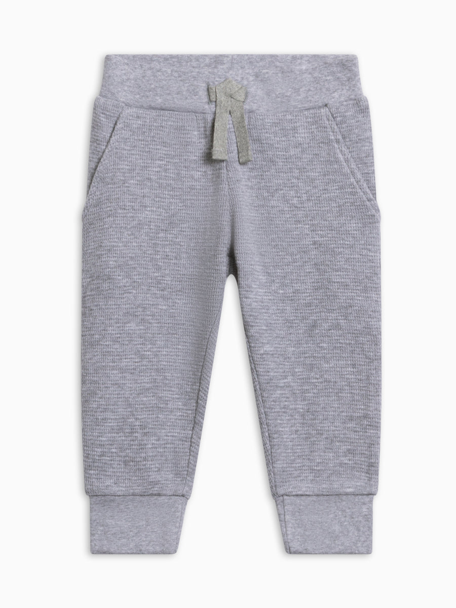 Nelson Waffle Knit Jogger - Woodford