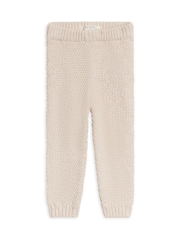 Mick Seed Stitch Sweater Knit Pants Sale : Baby : Bottoms : Pants Kendi Baby Mick Seed Stitch Sweater Knit Pants | Colored Organics®