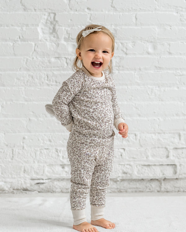 2 Piece Long Sleeve Jammie Set Baby : Kids : Jammies : Long Sleeves Colored Organics Organic Cotton Baby and Kids 2 Piece Long Sleeve Jammie Set
