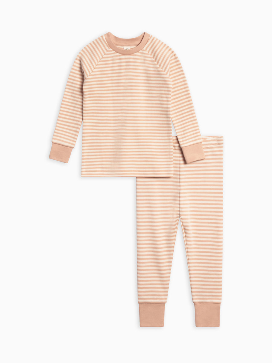 2-Piece Long Sleeve Jammie Set Baby : Kids : Jammies : Long Sleeves Colored Organics Organic Cotton Baby and Kids 2 Piece Long Sleeve Jammie Set