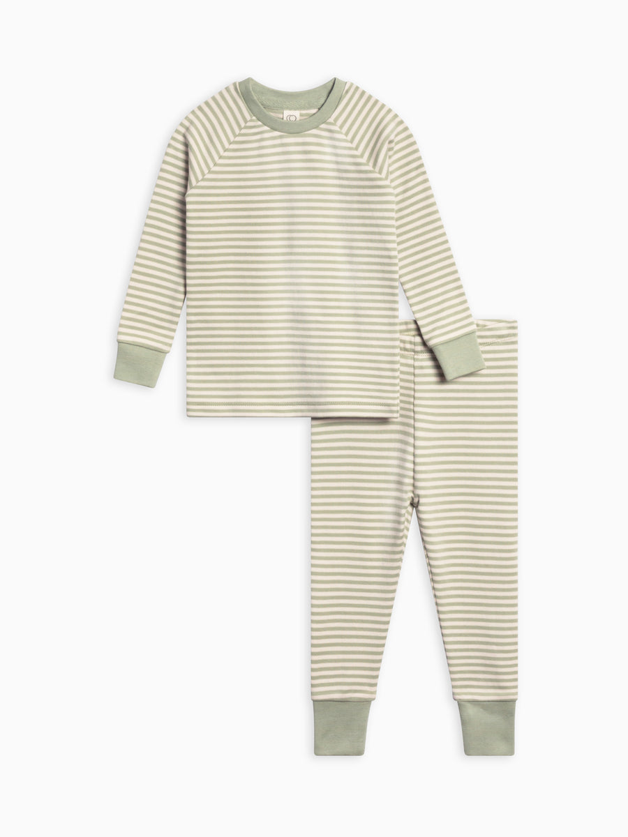 2-Piece Long Sleeve Jammie Set Baby : Kids : Jammies : Long Sleeves Colored Organics Organic Cotton Baby and Kids 2 Piece Long Sleeve Jammie Set