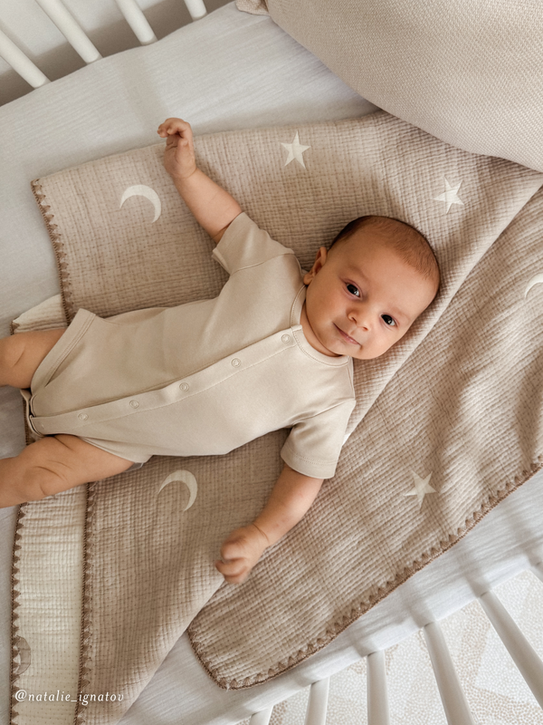 Morgan Bodysuit Baby : One Pieces : Bodysuits : Short Sleeves Colored Organics Organic Cotton Baby Morgan Bodysuit