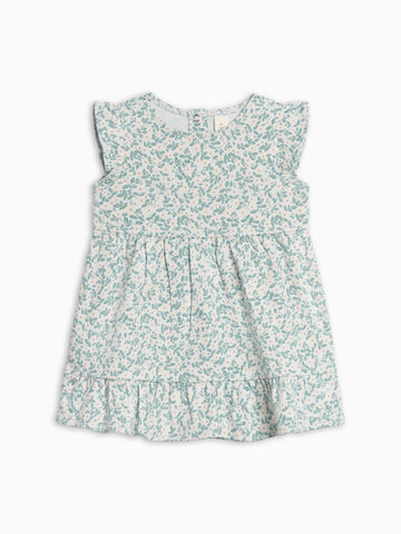 Tilly Tiered Dress - Arbor Floral / Powder + Shell