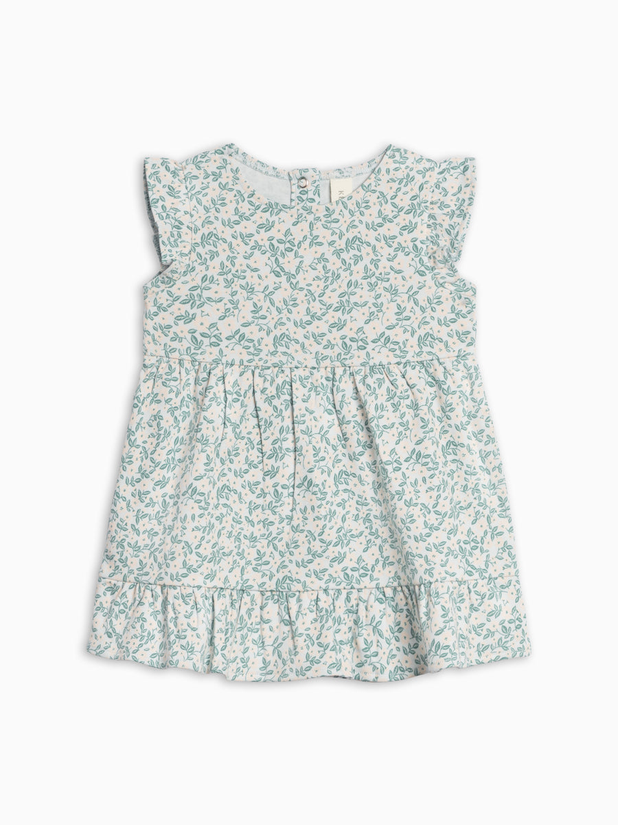 Tilly Tiered Dress - Arbor Floral / Powder + Shell