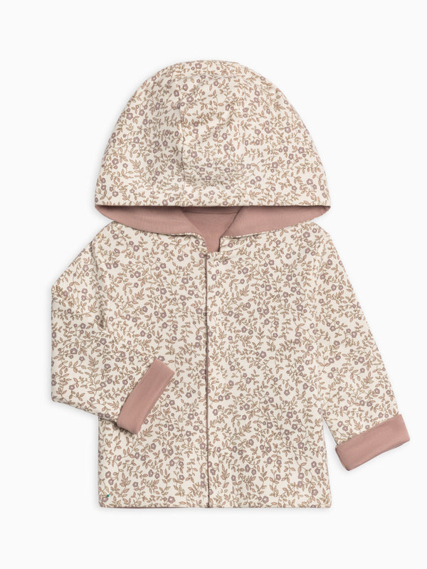 Taylor Reversible Jacket Baby : Tops : Hoodies : Long Sleeves Colored Organics Organic Cotton Baby and Kids Taylor Reversible Jacket